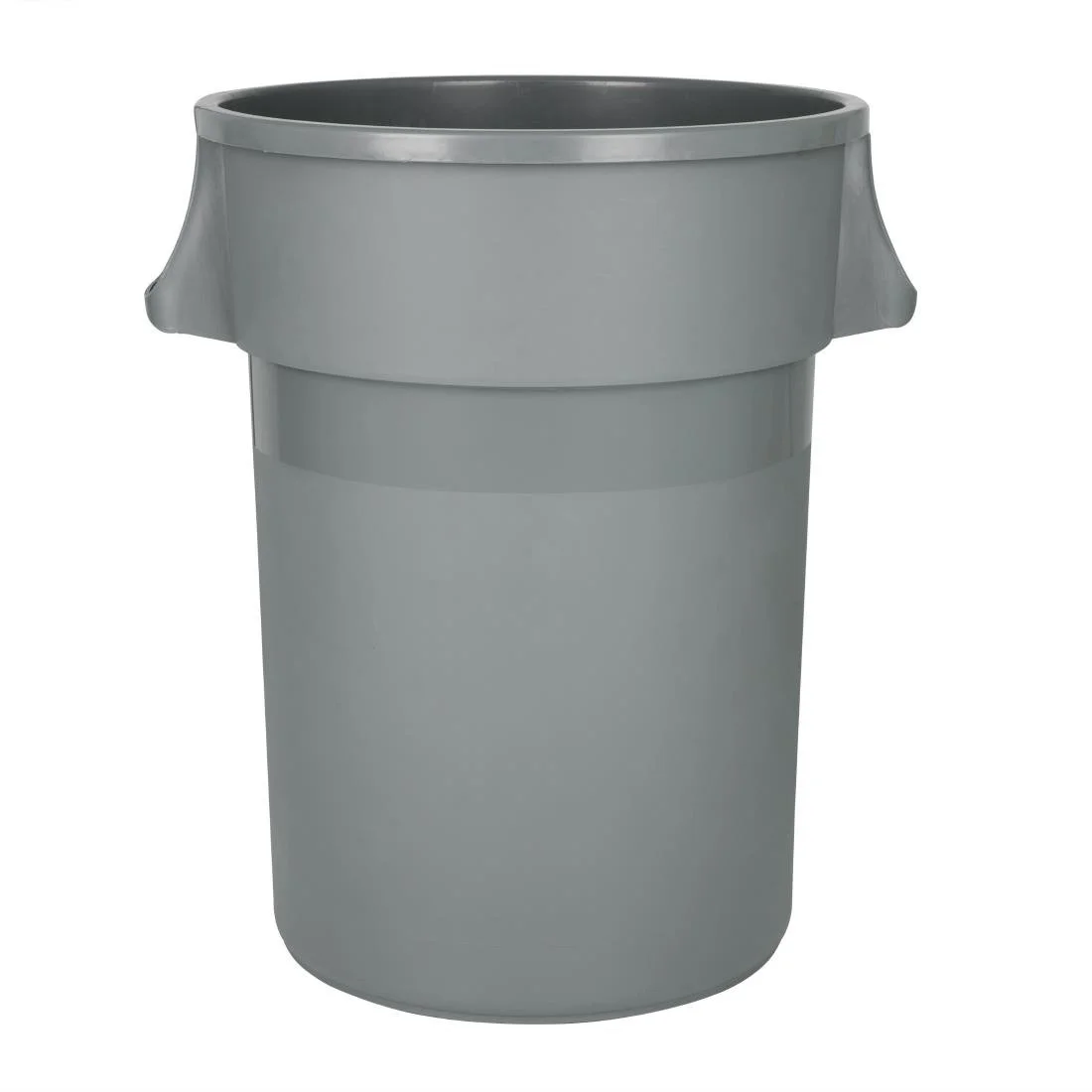 Jantex Heavy-Duty Round Bin Grey 160Ltr - Image 1