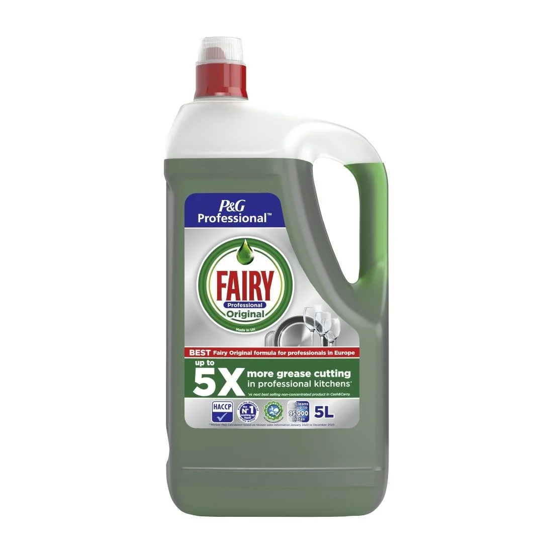 Fairy Professional Washing Up Liquid Original 5Ltr (2 Pack) - Image 1