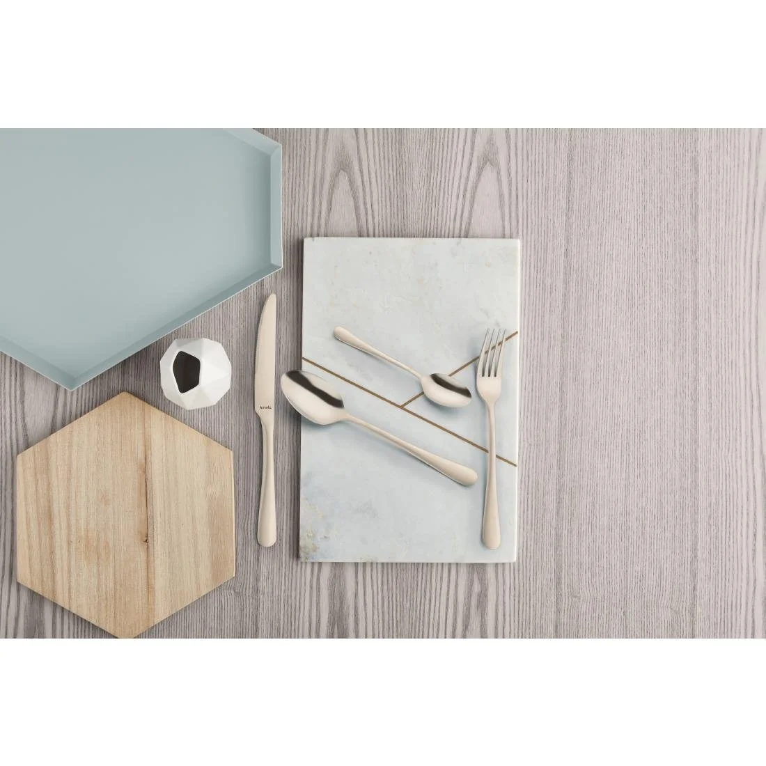 Amefa Dessert Spoon Champagne (12 Pack) - Image 2