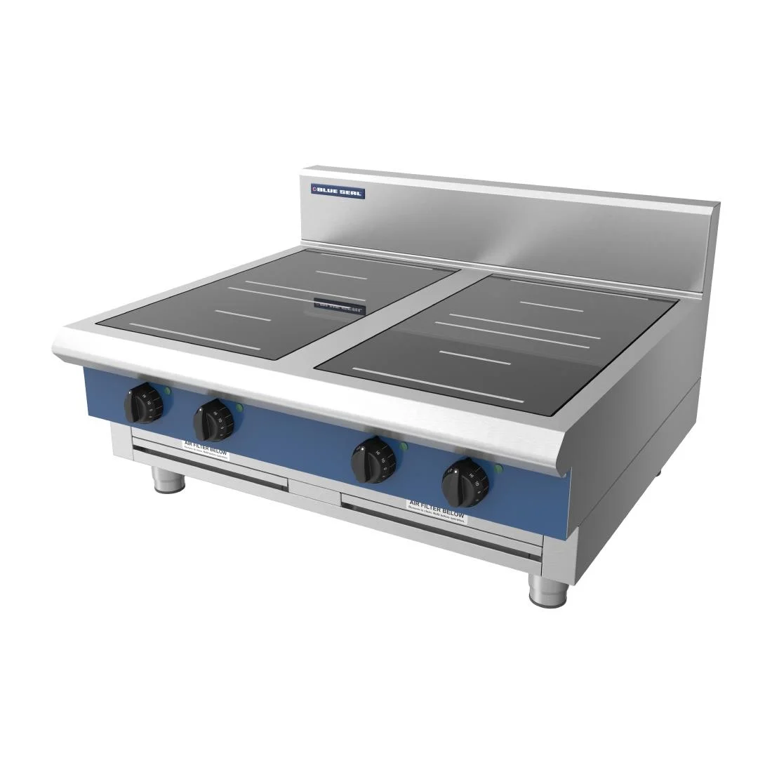 Blue Seal Four Zone Countertop Induction Hob IN514R - Image 4