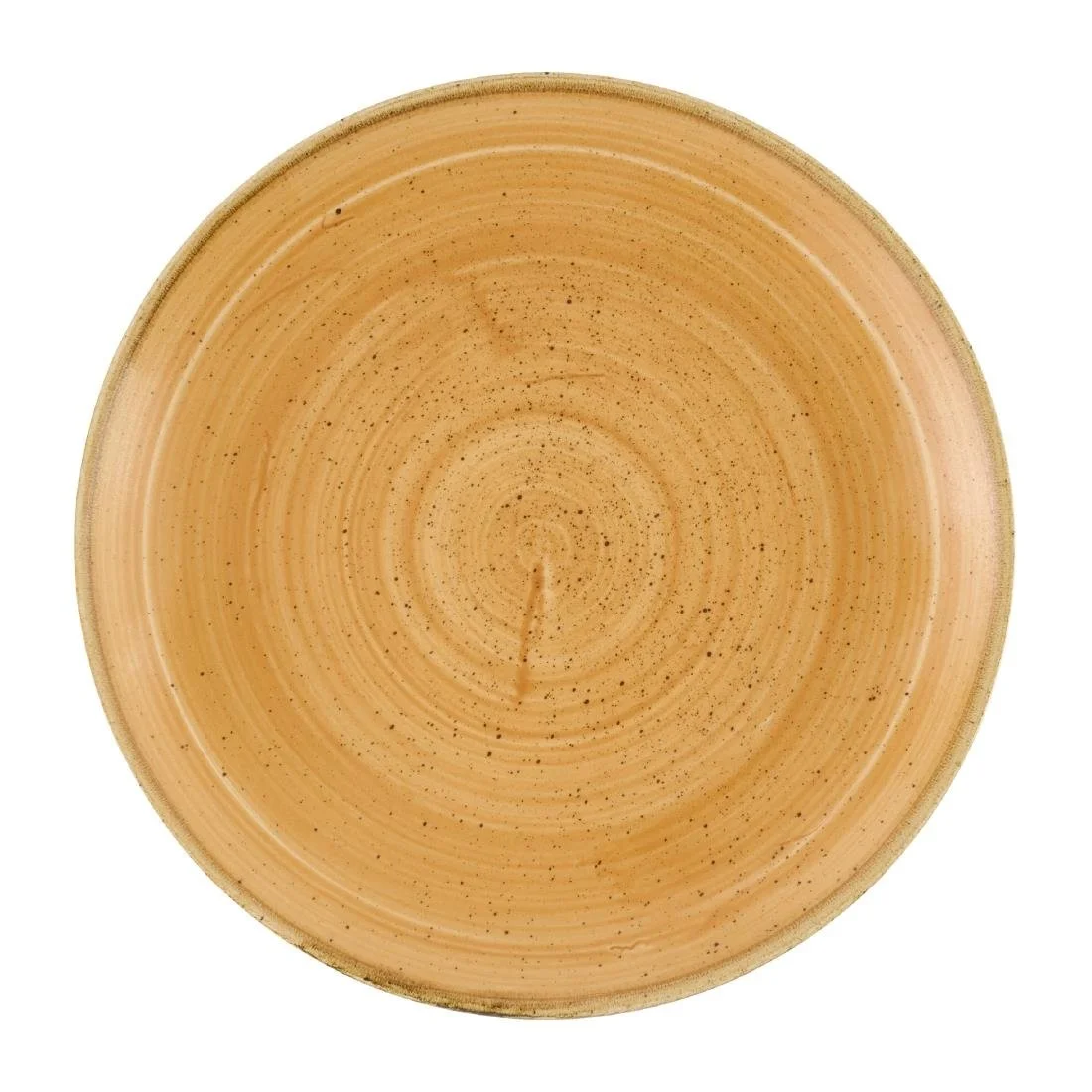 Churchill Stonecast Tangerine Coupe Plates 217mm (12 Pack) - Image 1