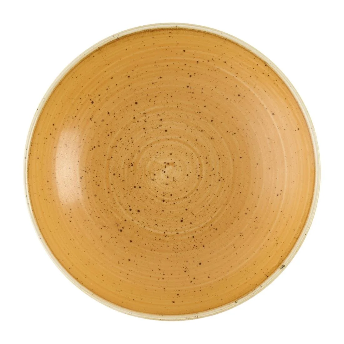 Churchill Stonecast Tangerine Coupe Bowls 182mm (12 Pack) - Image 1