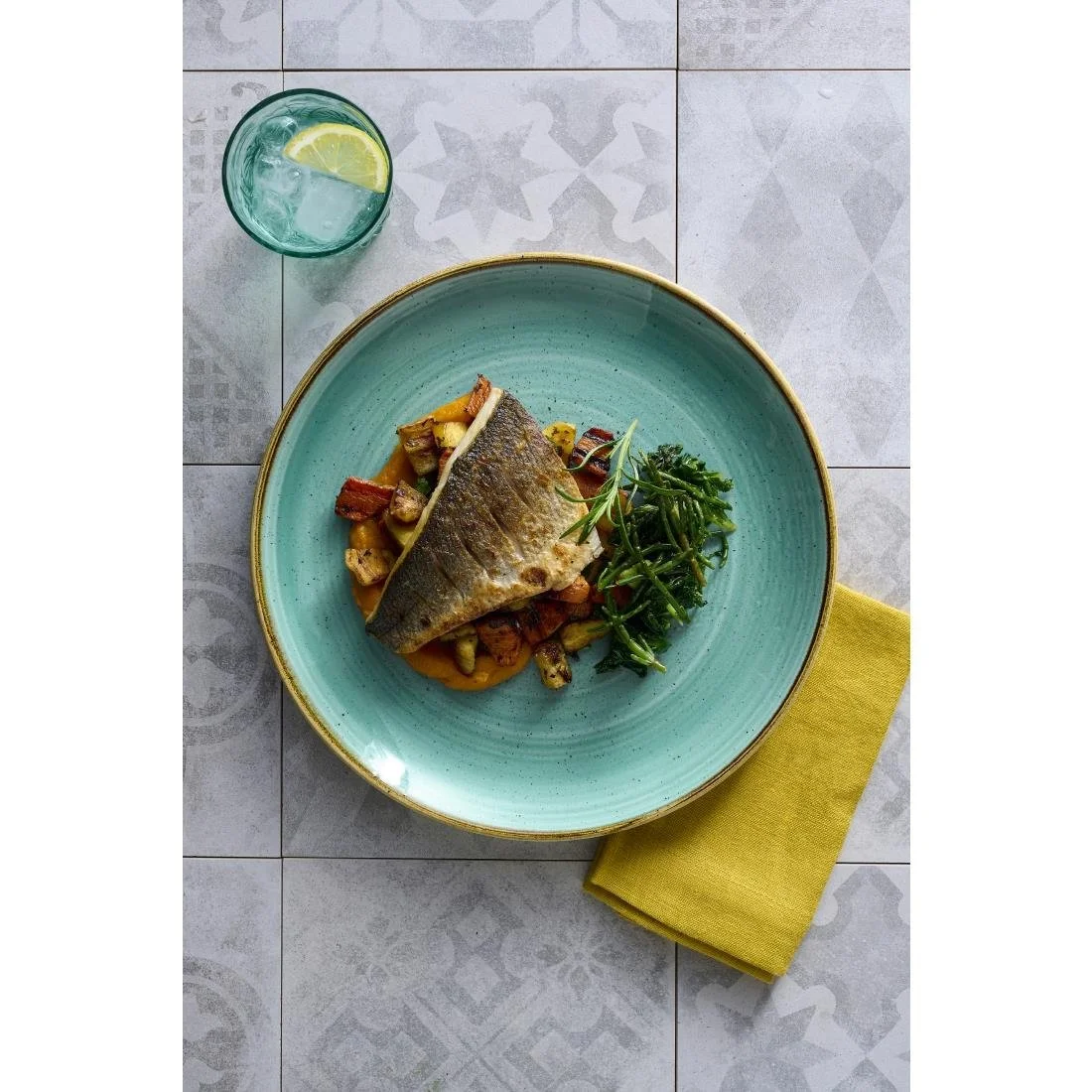 Churchill Stonecast Mint Coupe Plates 217mm (12 Pack) - Image 5