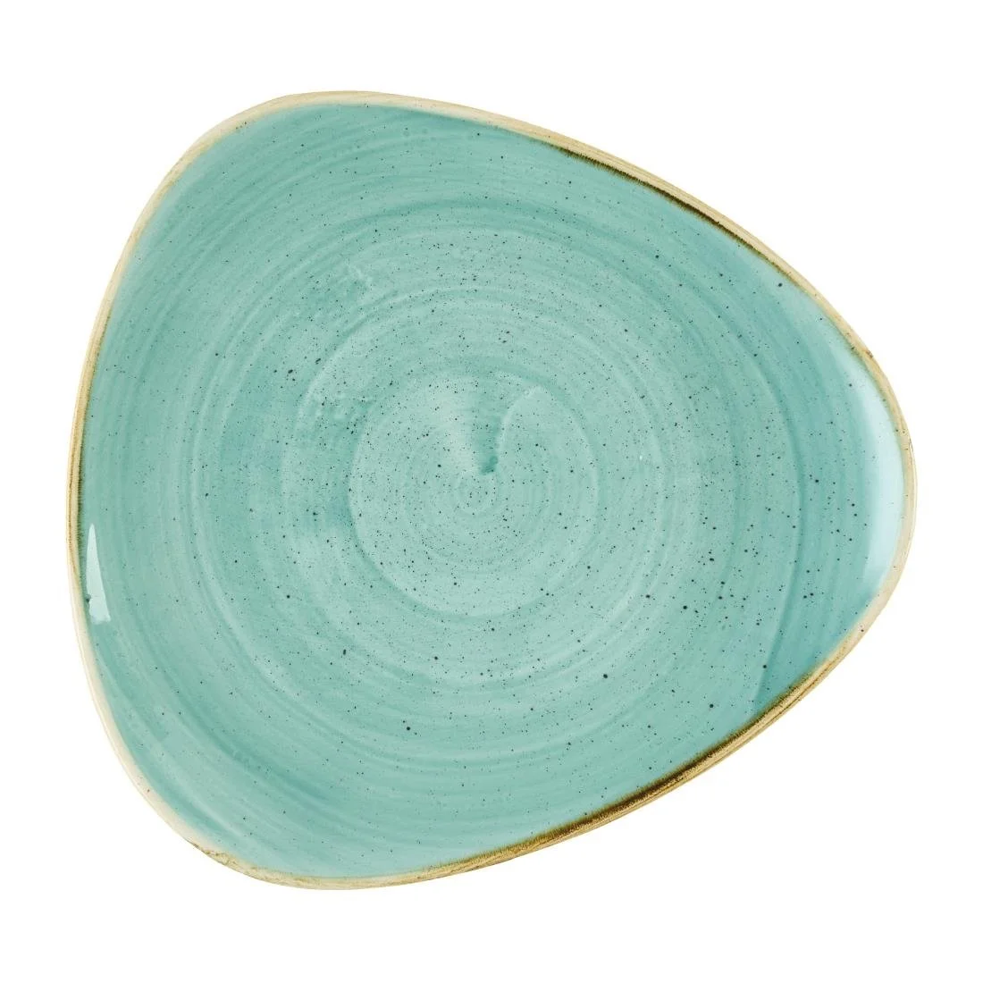 Churchill Stonecast Mint Triangle Plates 229mm (12 Pack) - Image 1