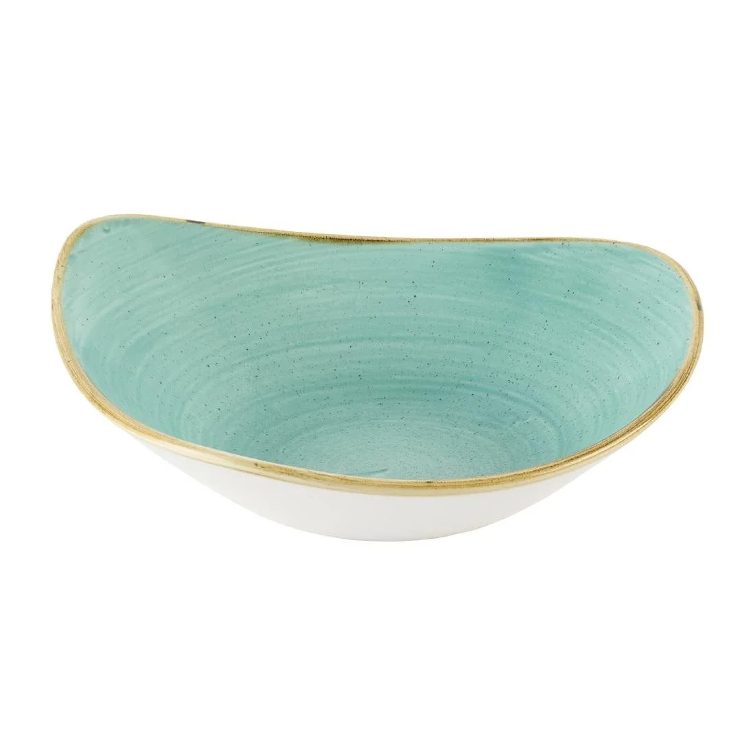 Churchill Stonecast Mint Triangle Bowls 235mm (12 Pack) - Image 1
