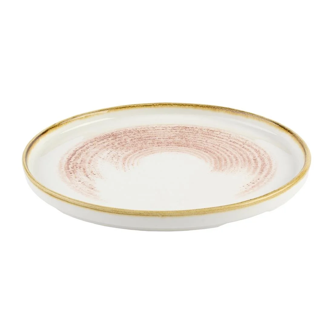 Churchill Studio Prints Homespun Accents Coral Walled Plates 260mm (6 Pack) - Image 2