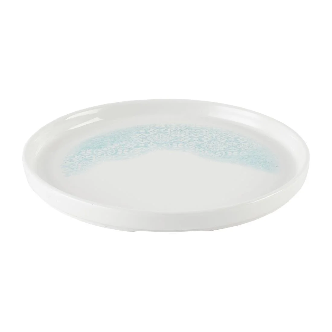 Churchill Vintage Prints Med Tiles Aquamarine Chefs' Walled Plates 210mm (6 Pack) - Image 2