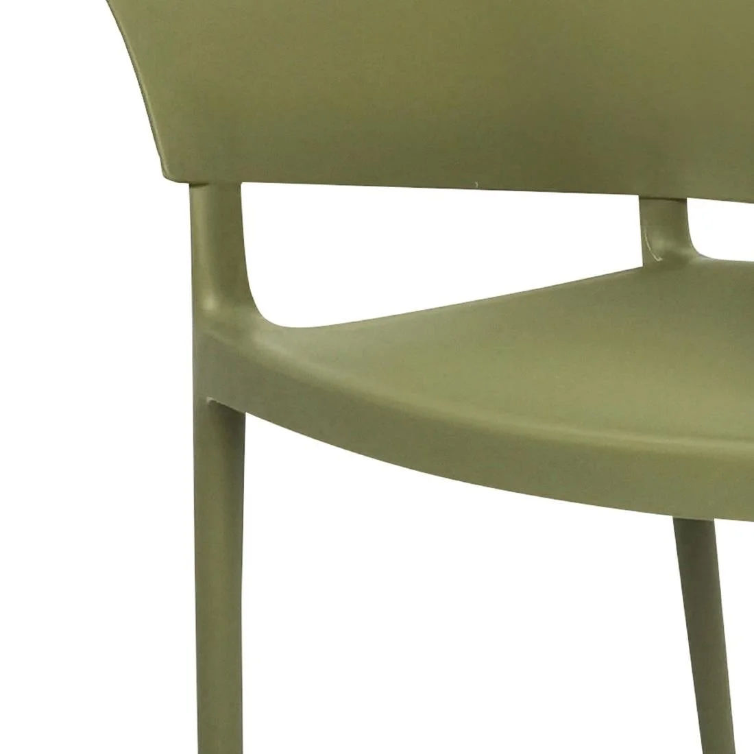 Bolero Lorenzo Cafe Chairs Green Tea (2 Pack) - Image 4