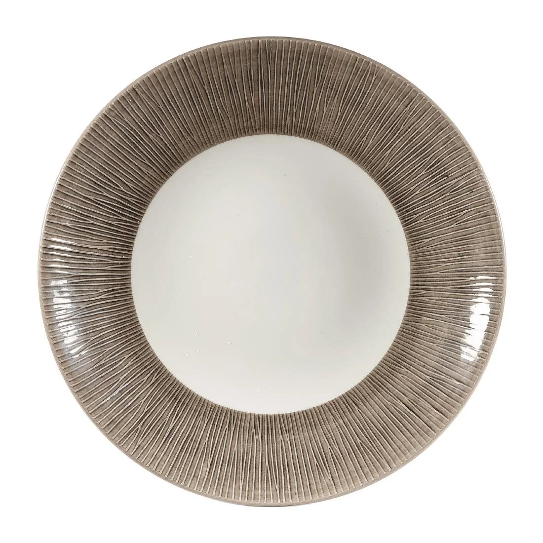 Churchill Bamboo Deep Round Coupe Plates Dusk 280mm (12 Pack) - Image 1