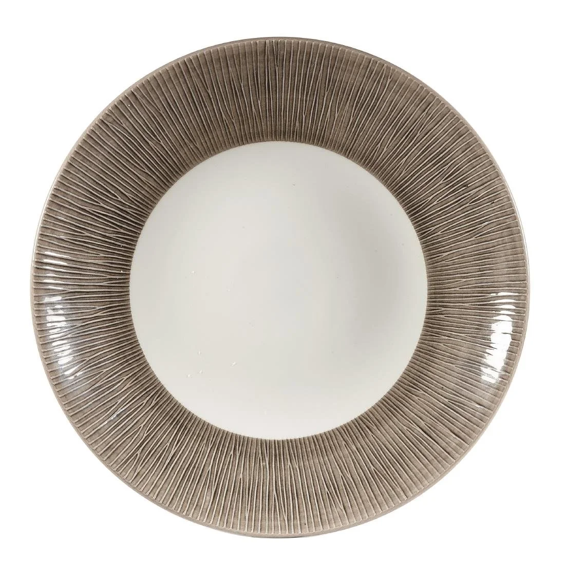 Churchill Bamboo Deep Round Coupe Plates Dusk 255mm (12 Pack) - Image 1