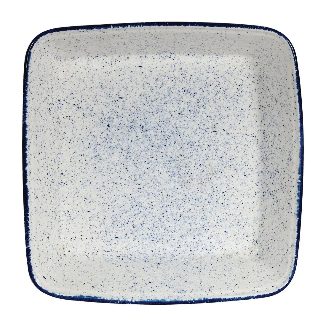 Churchill Stonecast Hints Square Baking Dishes Indigo Blue 250mm (6 Pack) - Image 1
