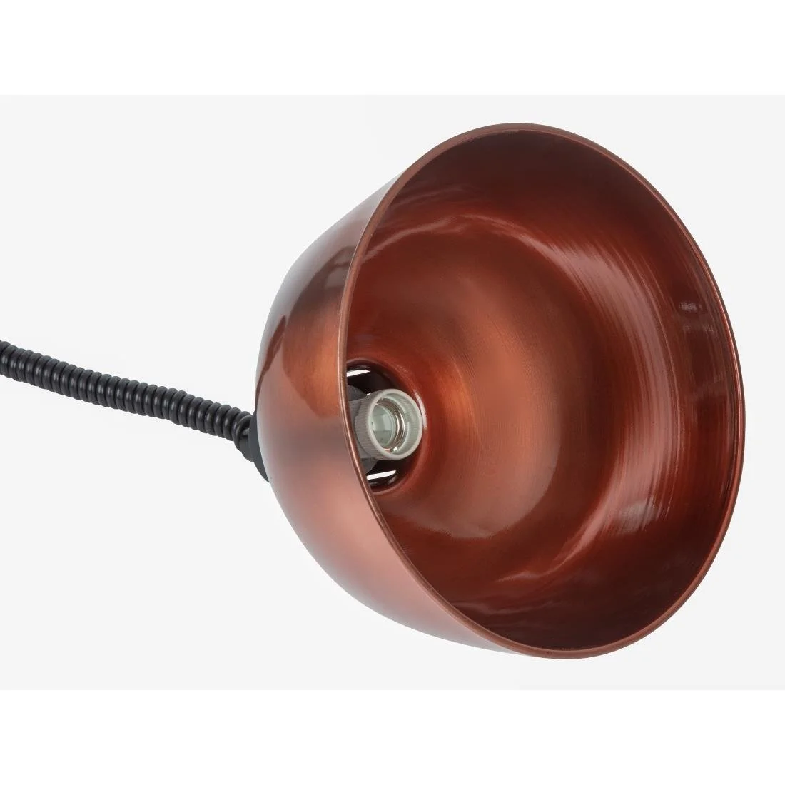 Buffalo Retractable Dome Heat Shade Copper Finish - Image 2