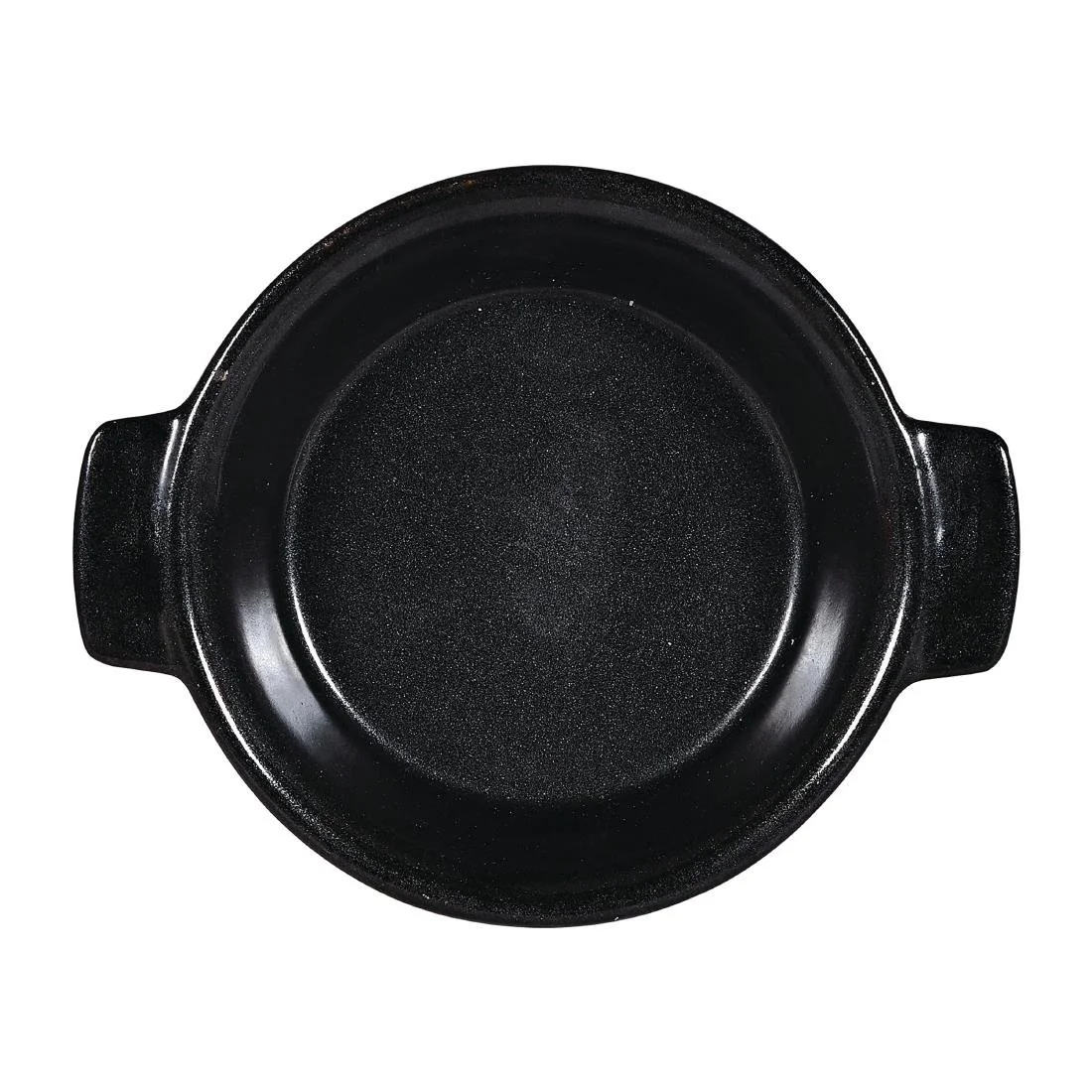 Churchill Black Igneous Stoneware Individual Dishes 120mm (6 Pack) - Image 1
