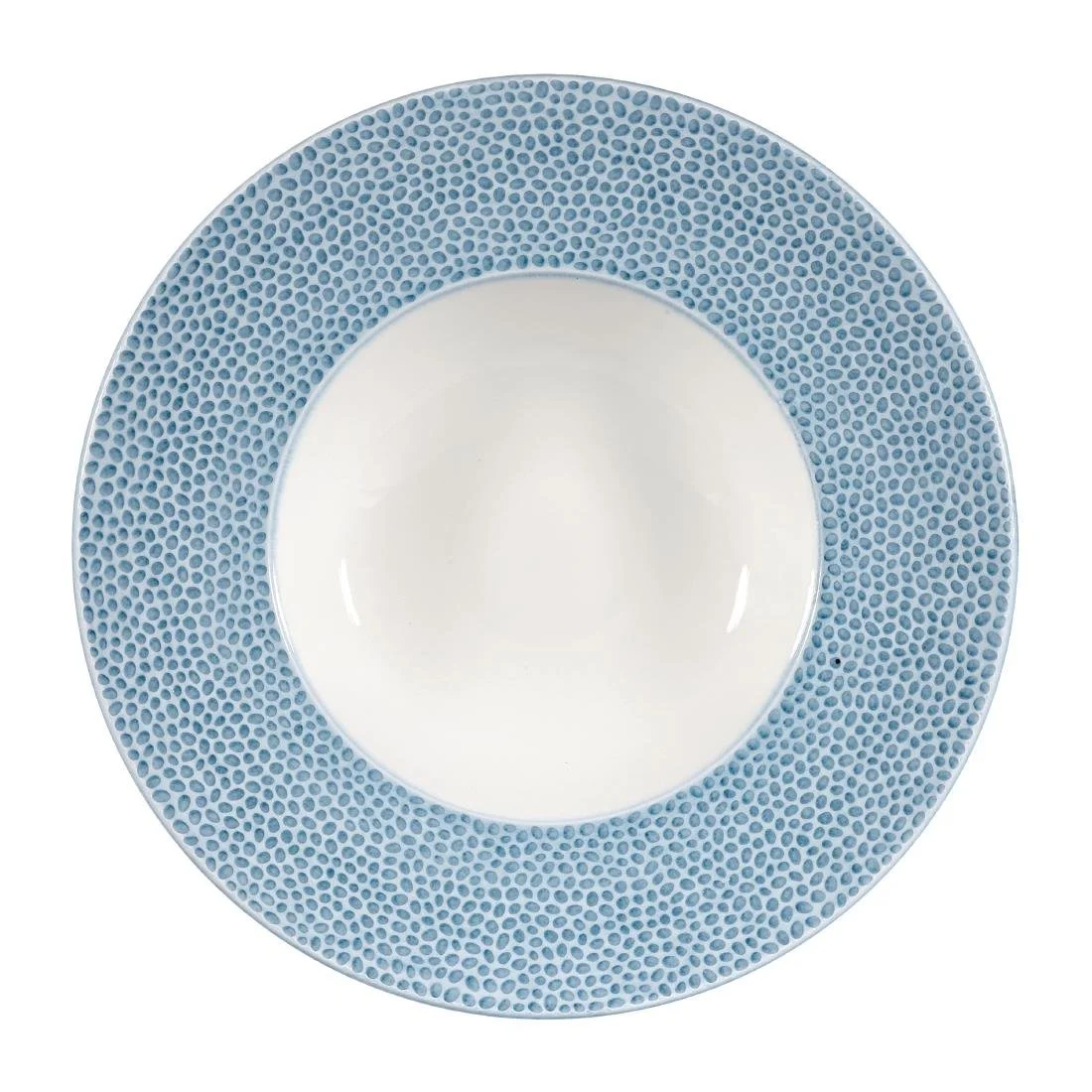 Churchill Isla Wide Rim Bowls Ocean Blue 240mm (12 Pack) - Image 1