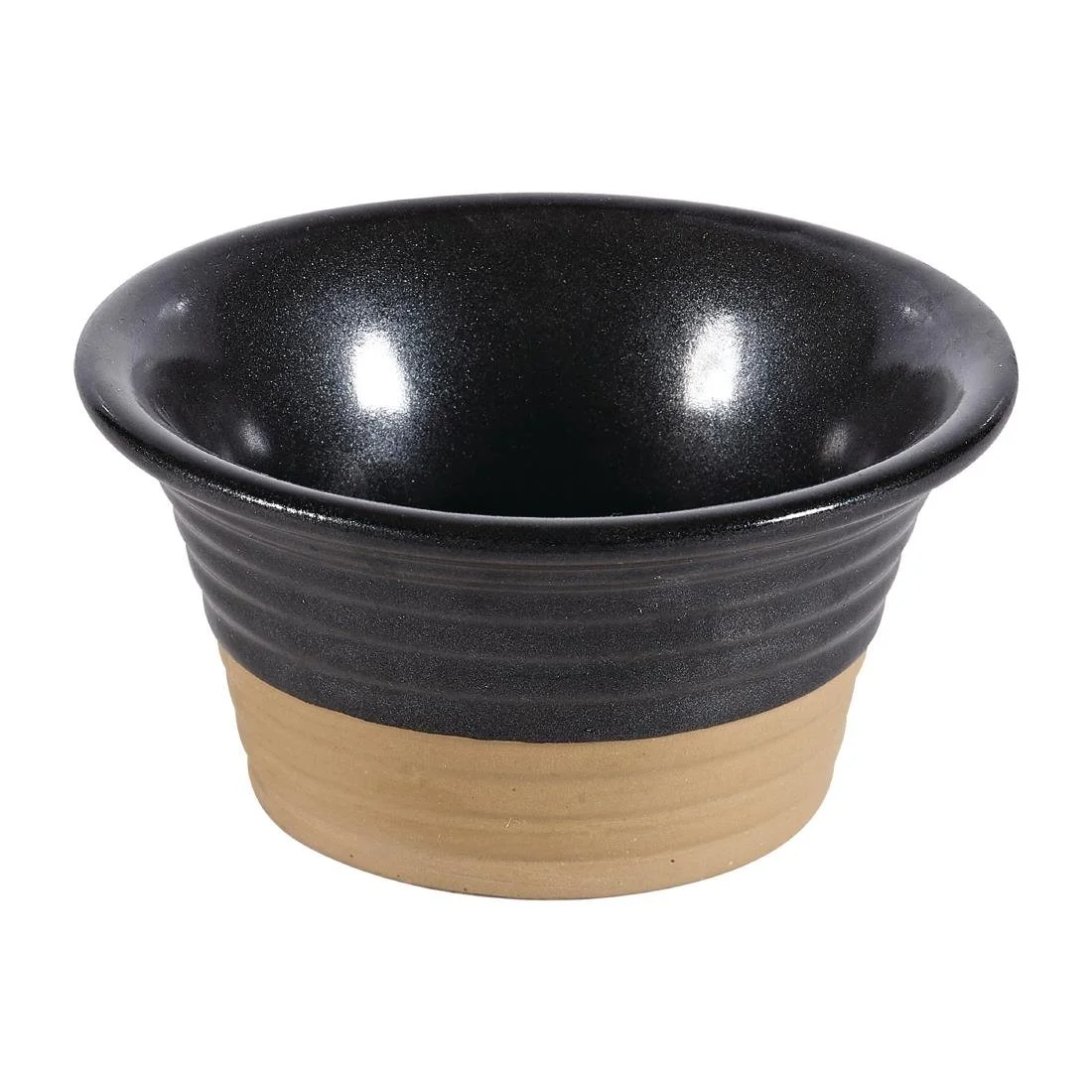 Churchill Black Igneous Stoneware Ramekins 100mm (6 Pack) - Image 1