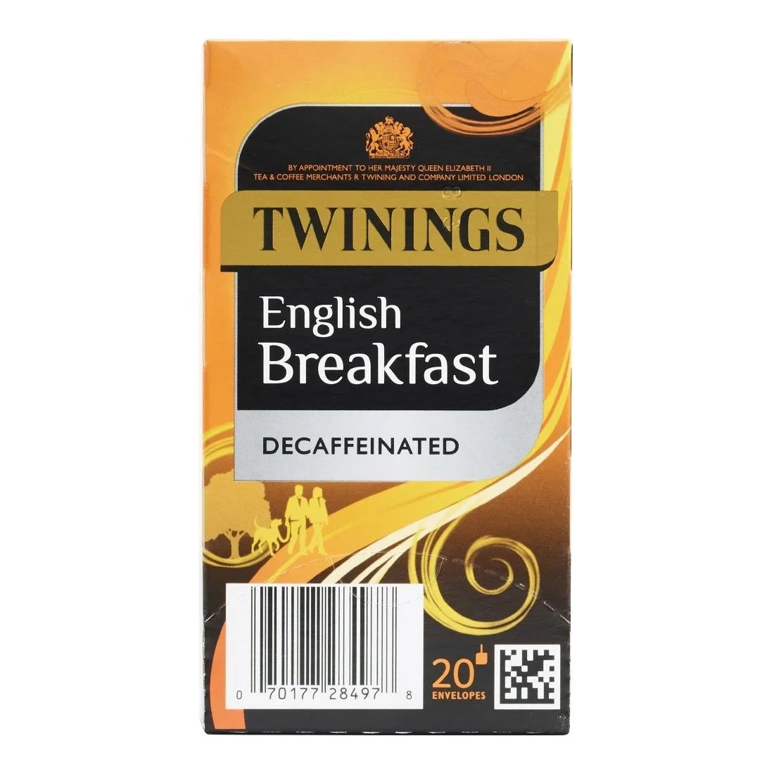 Twinings English Breakfast Decaffeinated Enveloped Tea Bags (80 Pack) - Image 1