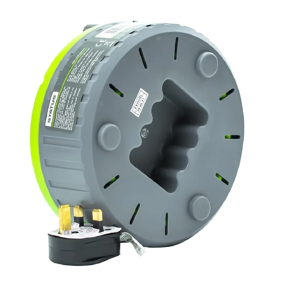 Status 4 Socket Cable Reel with Thermal Cut Out 13Amp 5m - Image 4