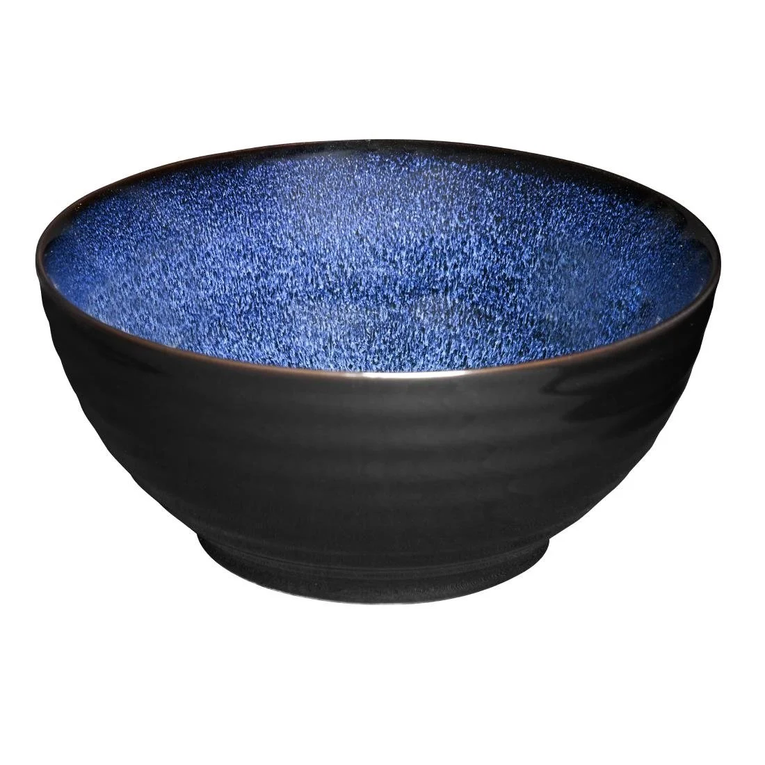 Olympia Luna Midnight Blue Footed Bowls 205mm (4 Pack) - Image 1