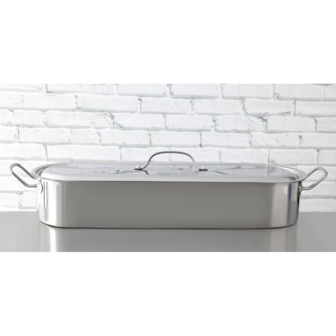 Kitchen Craft Stainless Steel Fish Kettle 620mm