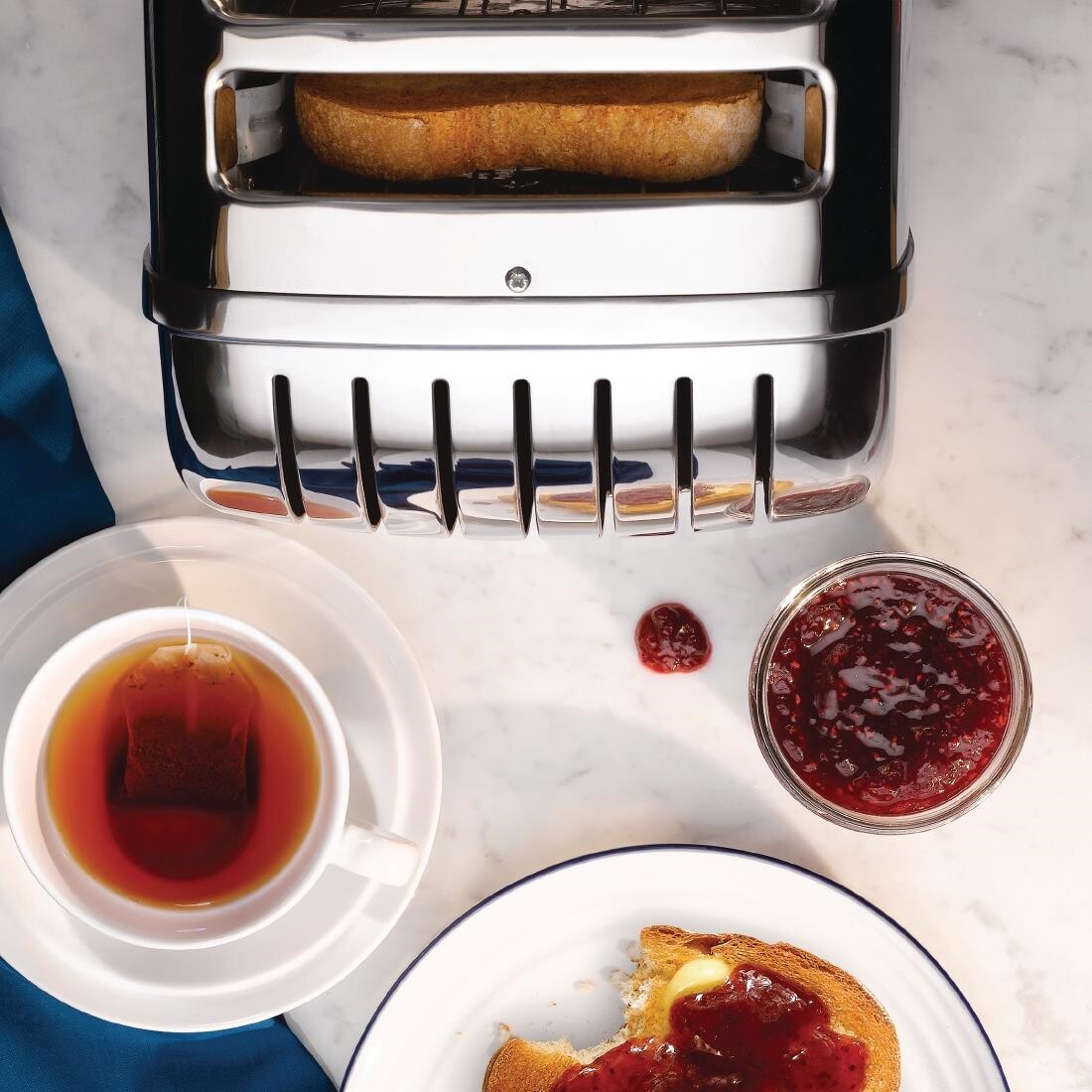 Dualit 2 Slice Vario Toaster Stainless Steel 20245