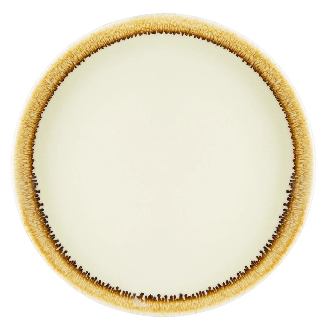 Olympia Kiln Sandstone Round Coupe Plates 180mm (6 Pack) - Image 1