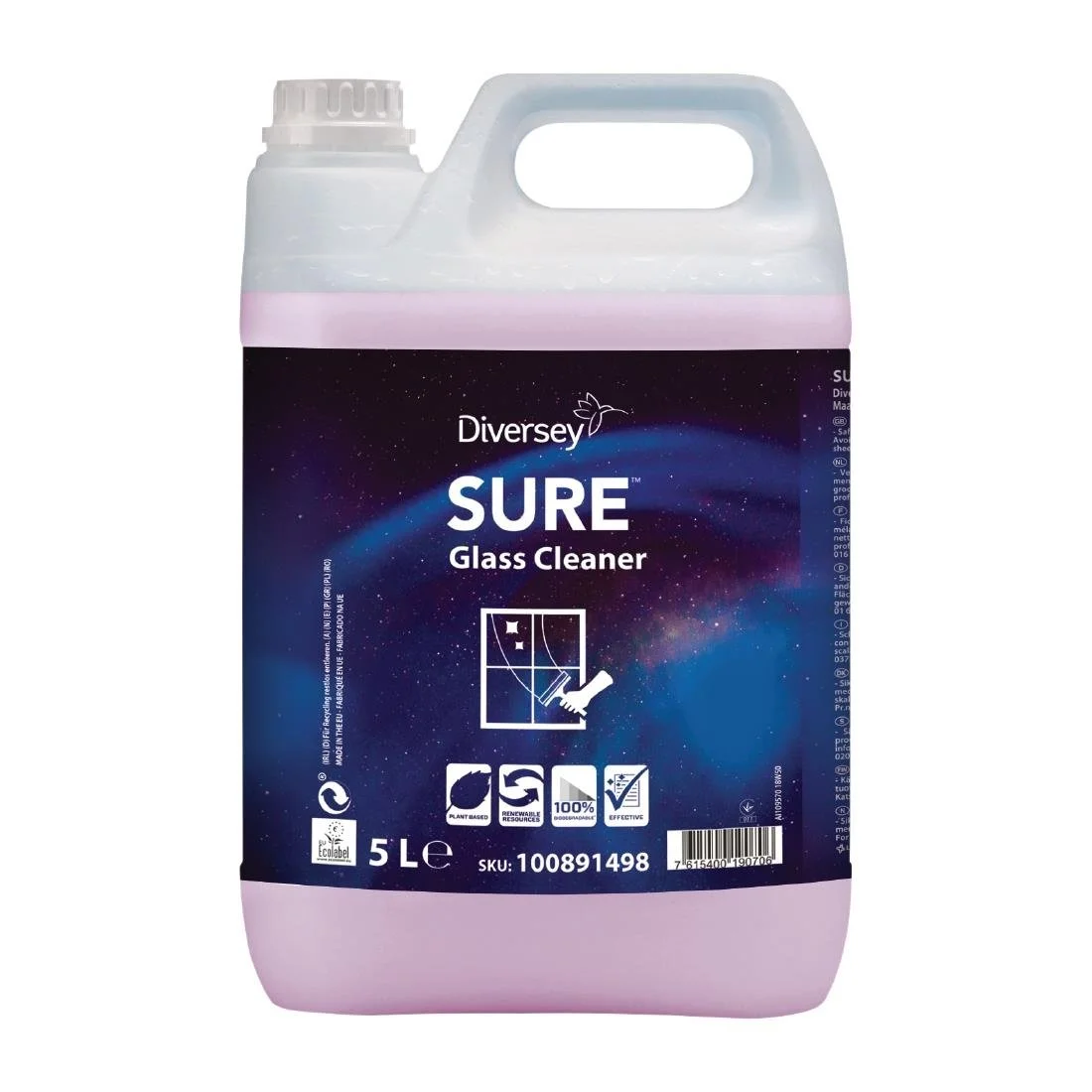 SURE Glass Cleaner Ready To Use 5Ltr (2 Pack) - Image 1
