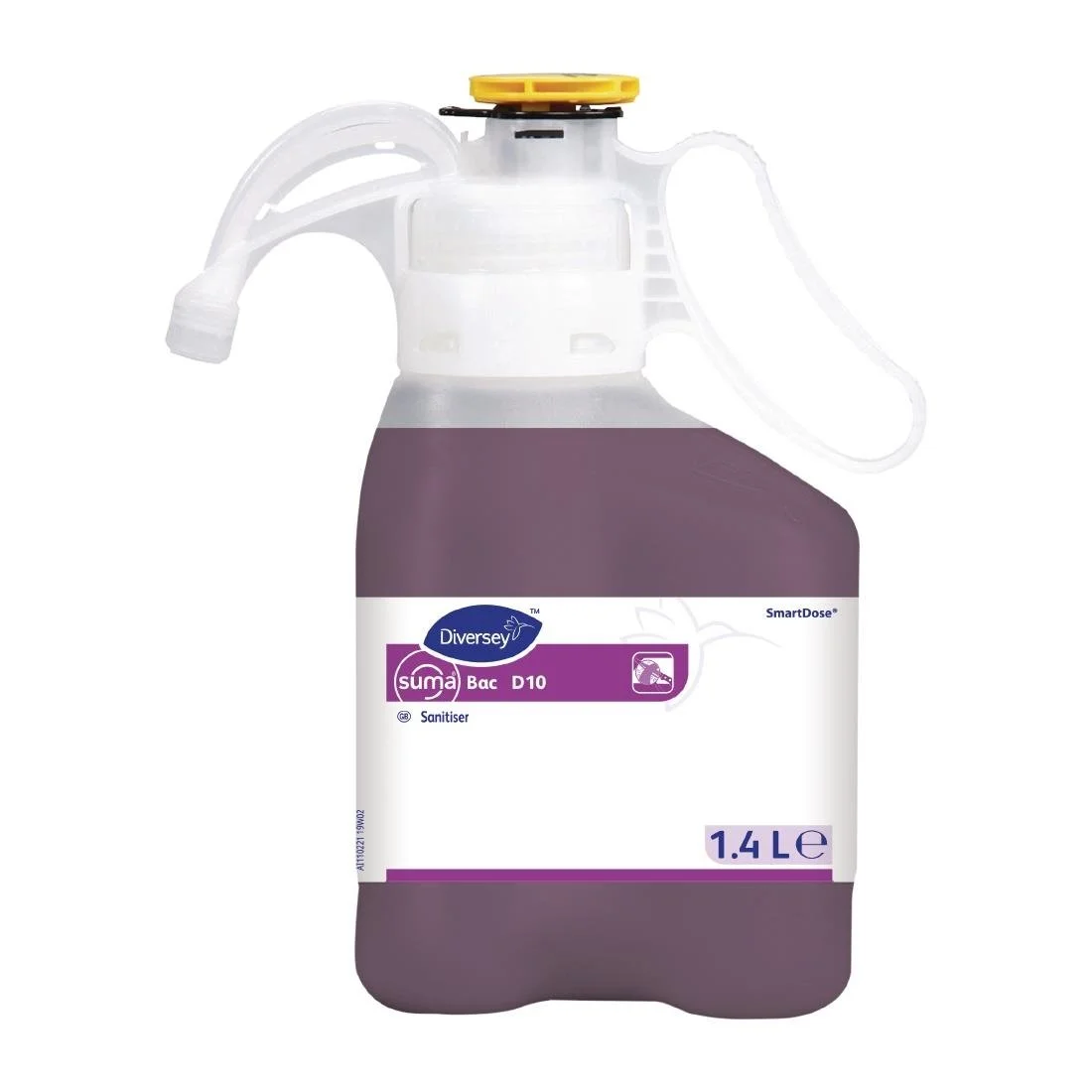 Suma SmartDose Bac D10 Cleaner and Sanitiser Super Concentrate 1.4Ltr - Image 1
