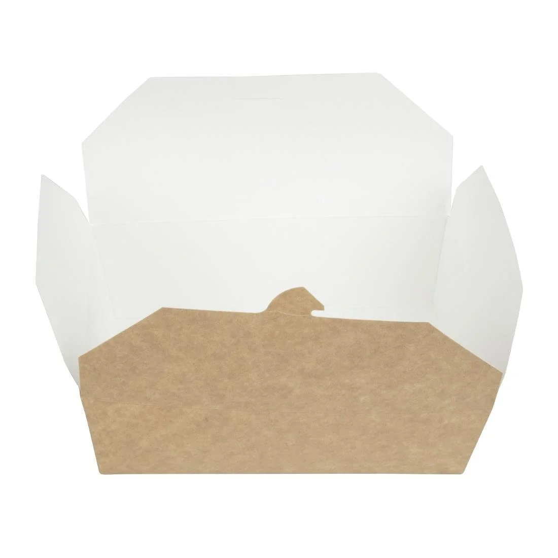 Colpac Recyclable Kraft Microwaveable Food Boxes 1950ml / 68oz (200 Pack) - Image 4