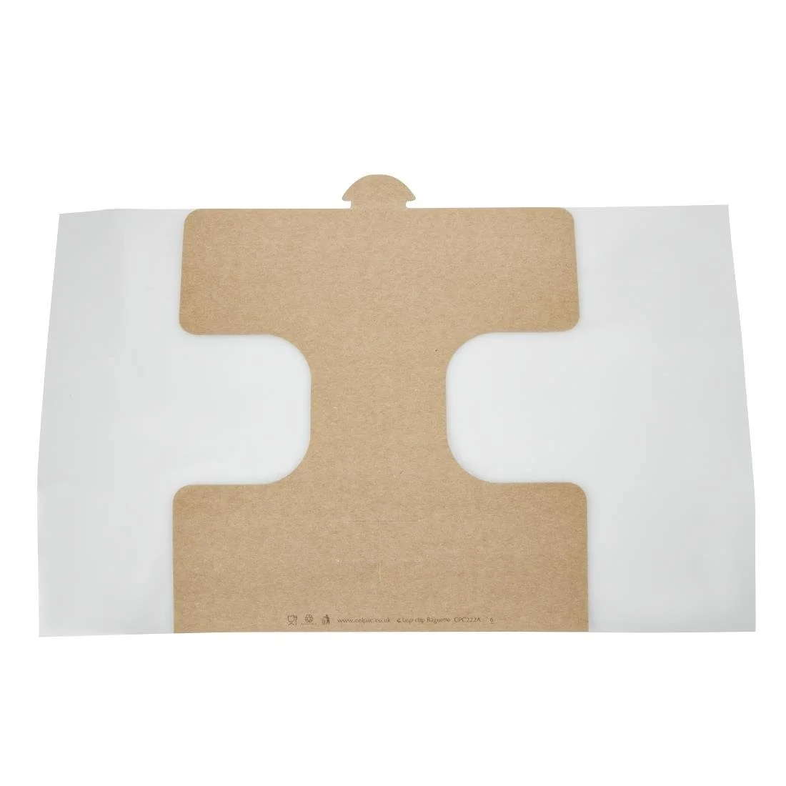 Colpac Clasp Clip Recyclable Kraft Baguette Packs (500 Pack) - Image 4
