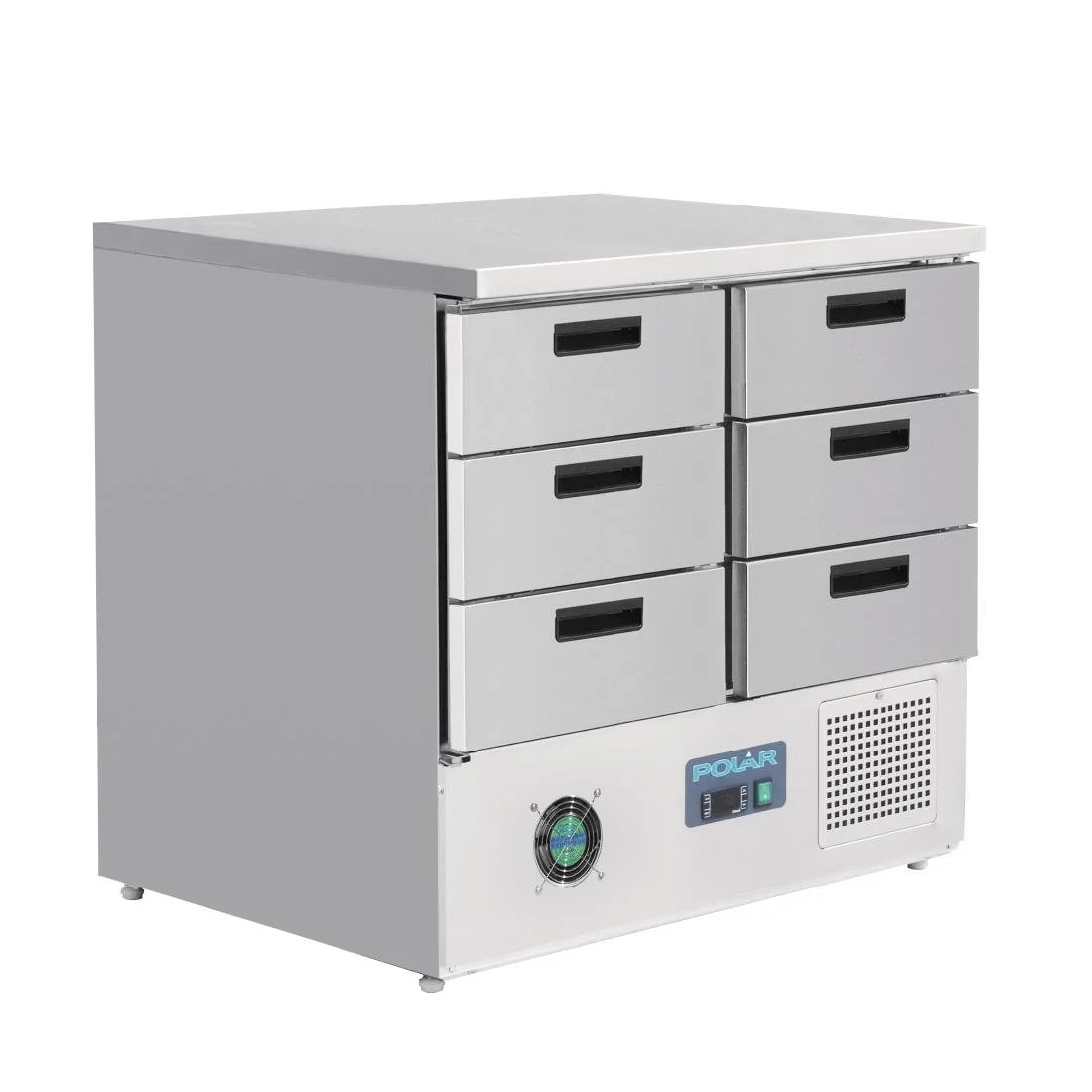 Polar G-Series Refrigerated Counter Fridge with 6 Drawers 240Ltr - Image 1