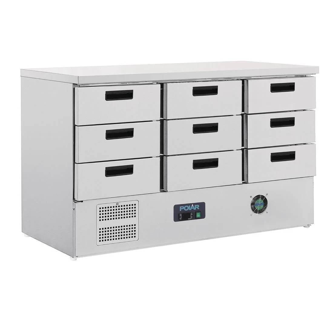 Polar G-Series Refrigerated Counter Fridge with 9 Drawers 368Ltr - Image 5