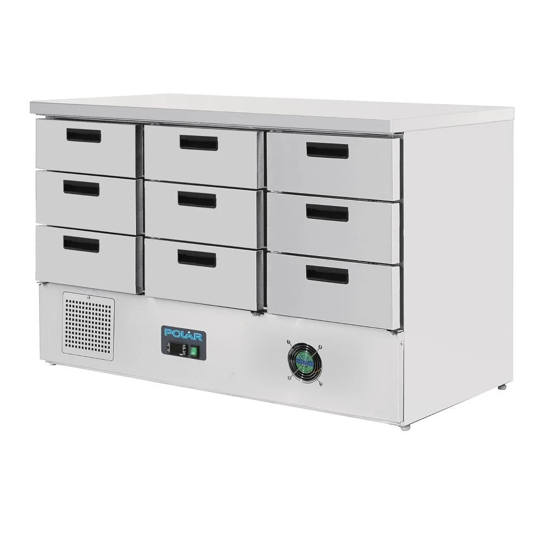 Polar G-Series Refrigerated Counter Fridge with 9 Drawers 368Ltr - Image 1