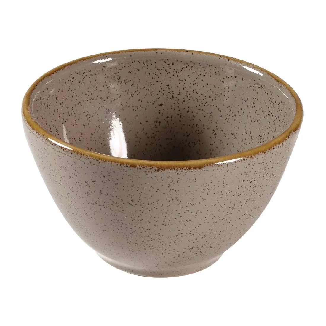 Churchill Stonecast Deep Bowls Grey 8.4oz 102mm (12 Pack) - Image 1