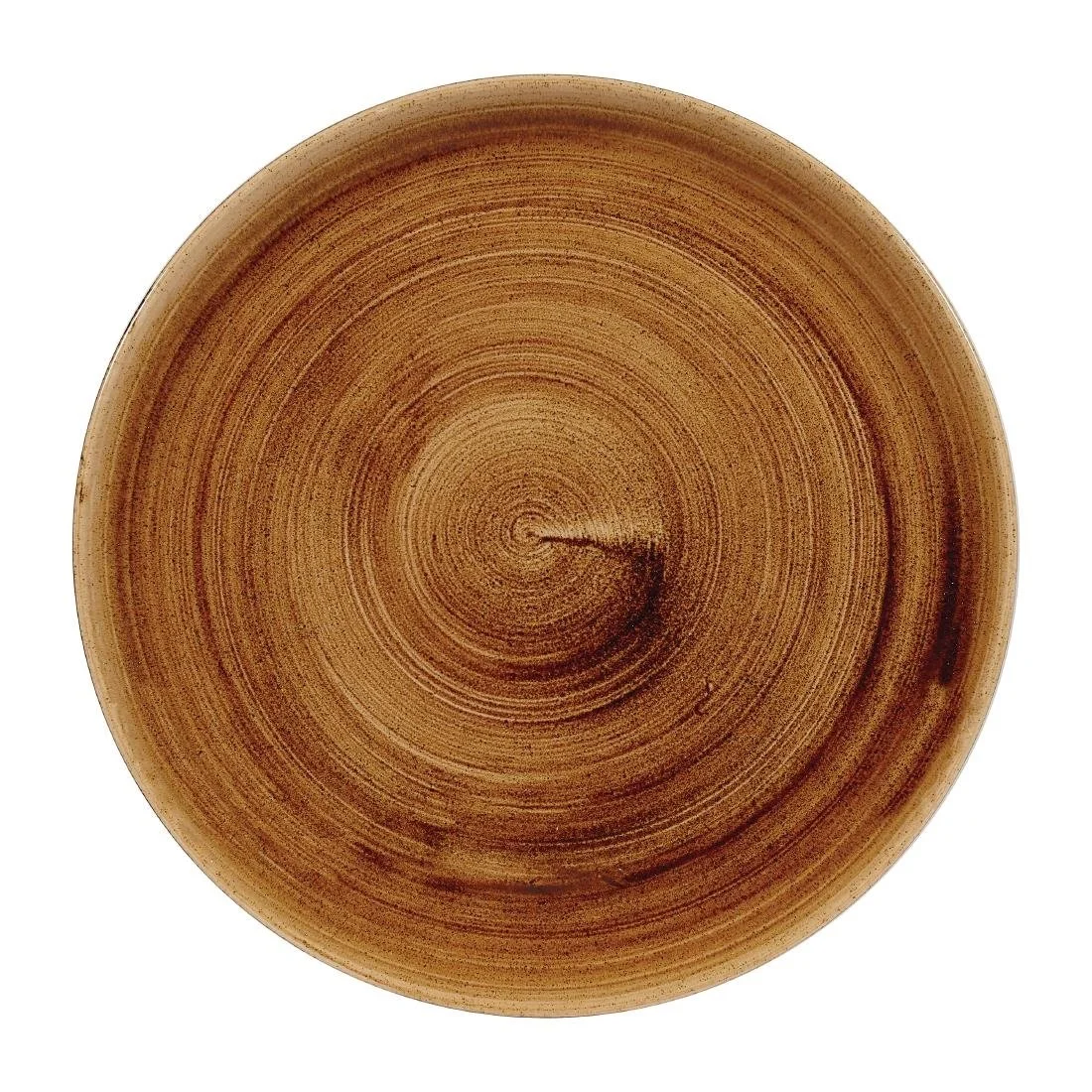 Churchill Stonecast Patina Coupe Plates Vintage Copper 324mm (6 Pack) - Image 1