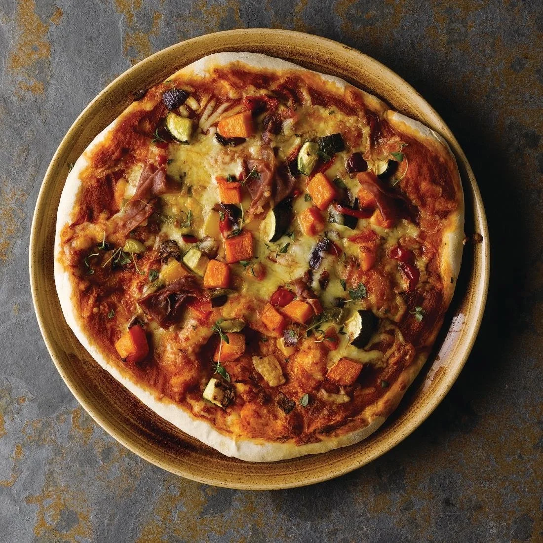 Churchill Stonecast Patina Coupe Plates Vintage Copper 324mm (6 Pack) - Image 4