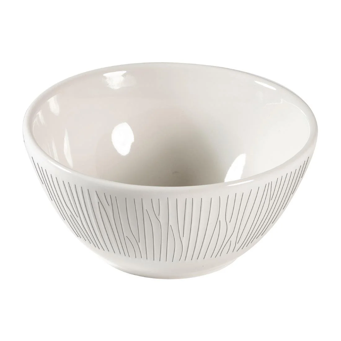 Churchill Bamboo Snack Bowls 130mm 14oz (12 Pack) - Image 1