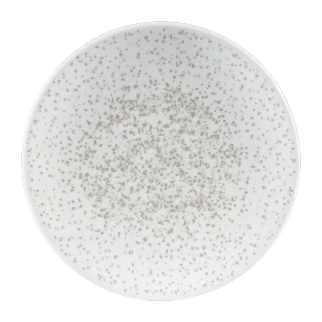 Churchill Menu Shades Caldera Coupe Plates Chalk White 155mm (6 Pack) - Image 1