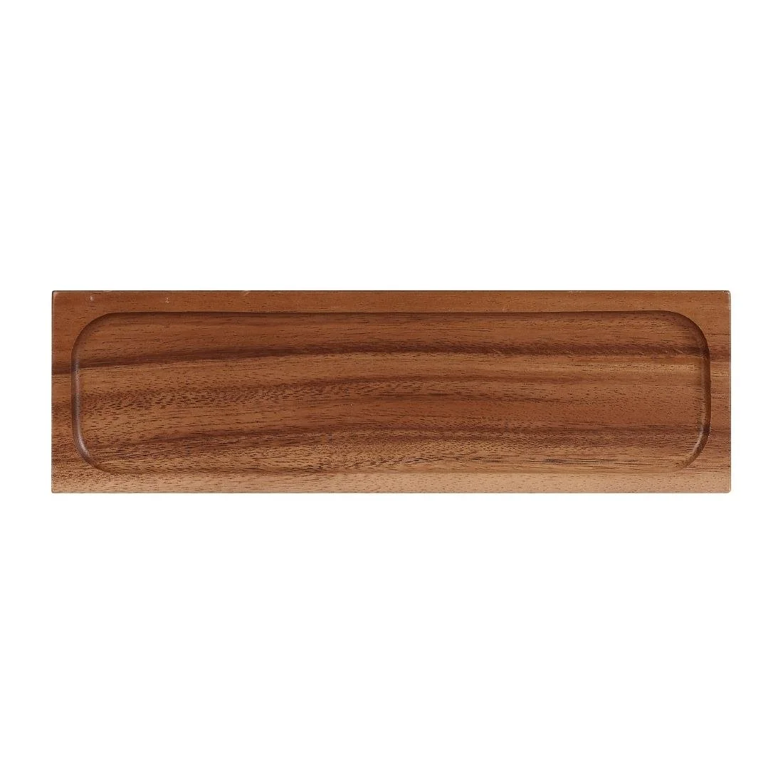 Churchill Alchemy Wood Small Serving Boards 300 x 90mm (4 Pack) - Image 1