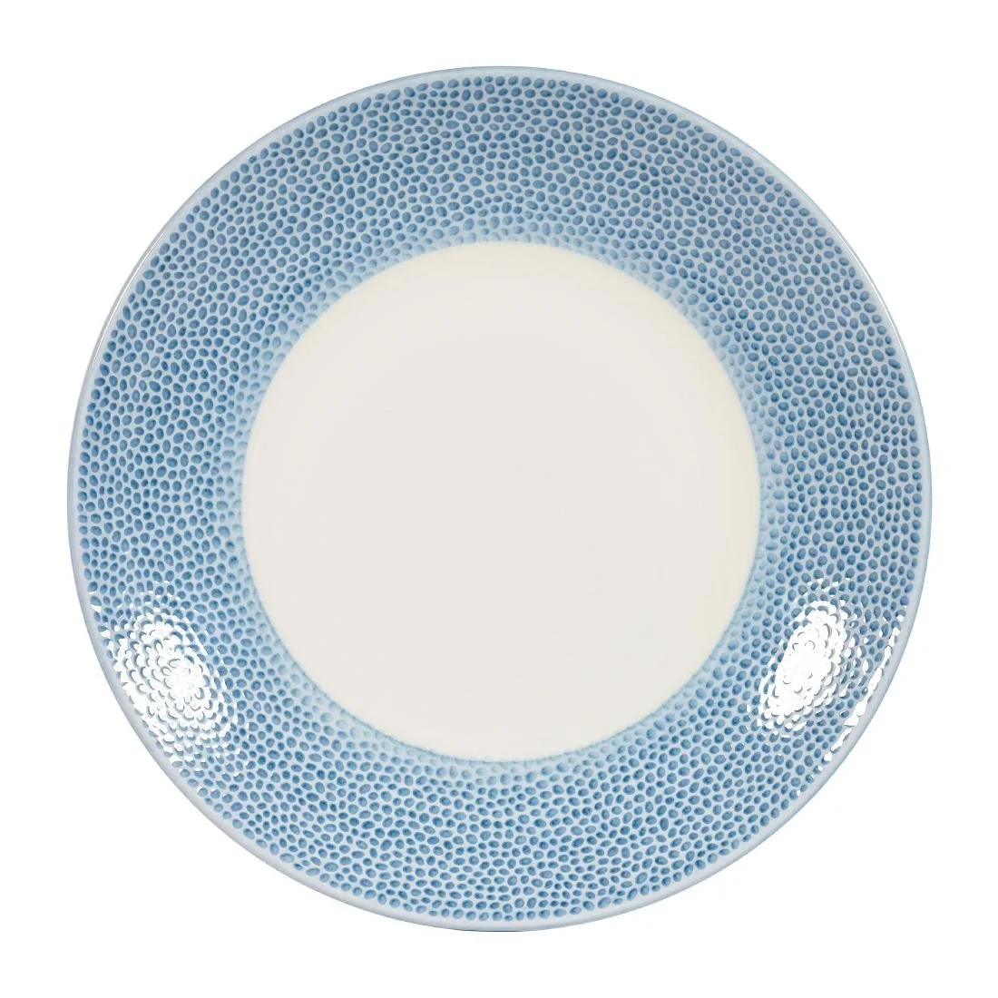 Churchill Isla Deep Coupe Plates Ocean Blue 281mm (12 Pack) - Image 1