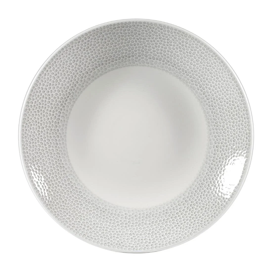 Churchill Isla Deep Coupe Plates Shale Grey 255mm (12 Pack) - Image 1