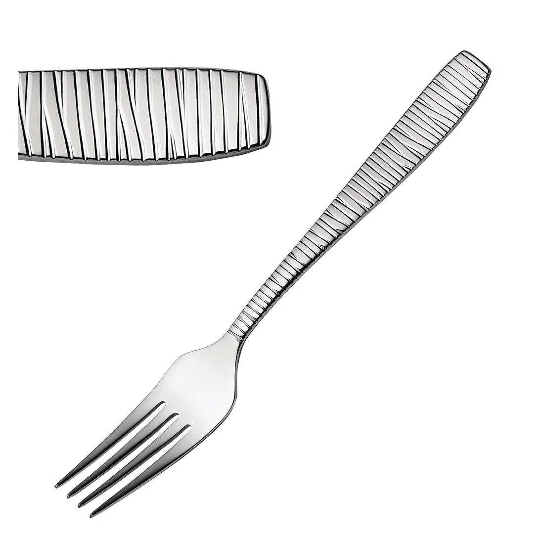 Churchill Bamboo Cake Forks (12 Pack) - Image 1