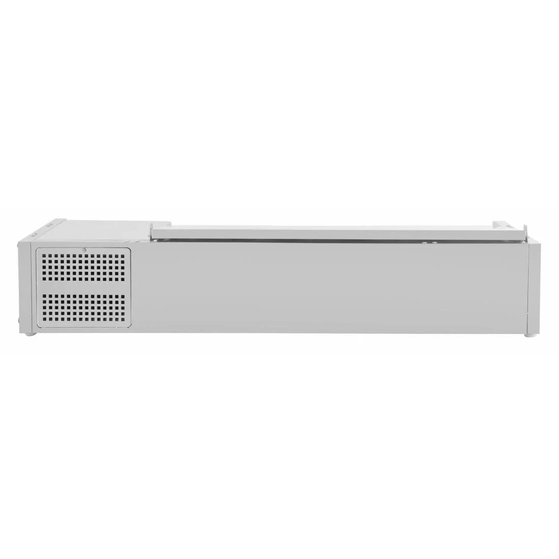 Polar G-Series Countertop Prep Fridge with Lid 5x 1/4GN - Image 2