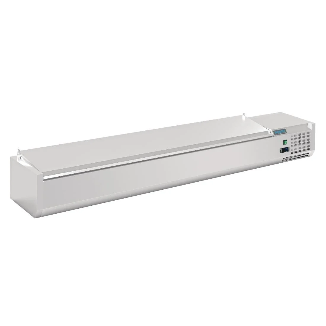 Polar G-Series Countertop Prep Fridge with Lid 10x 1/4GN - Image 1