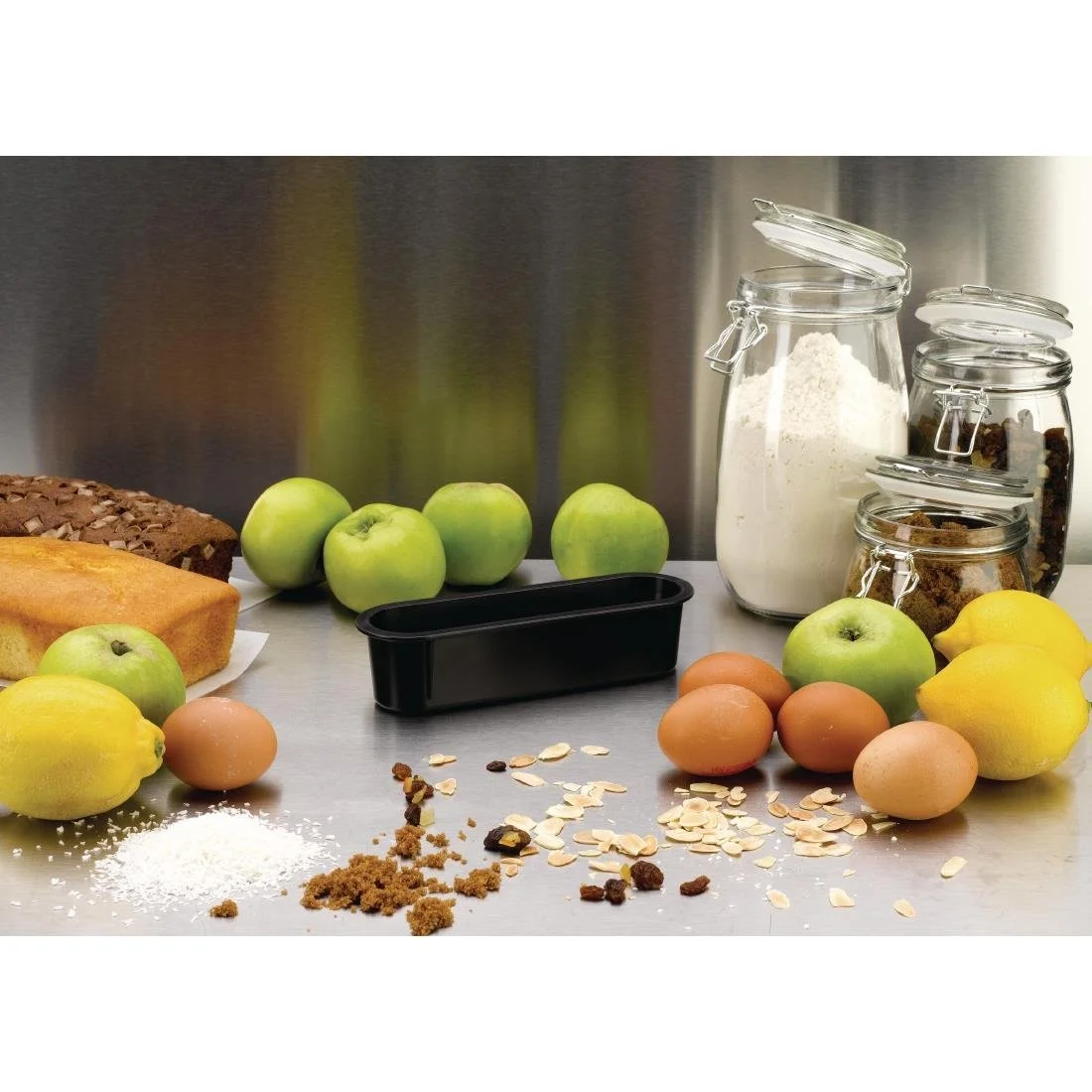 Matfer Bourgeat Exoglass Oblong Cake Mould 45mm - Image 4