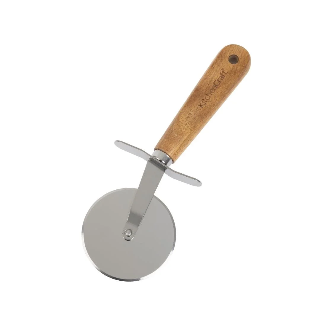 Kitchen Craft Italian Wood Handled Pizza Wheel 2.5" - Image 1