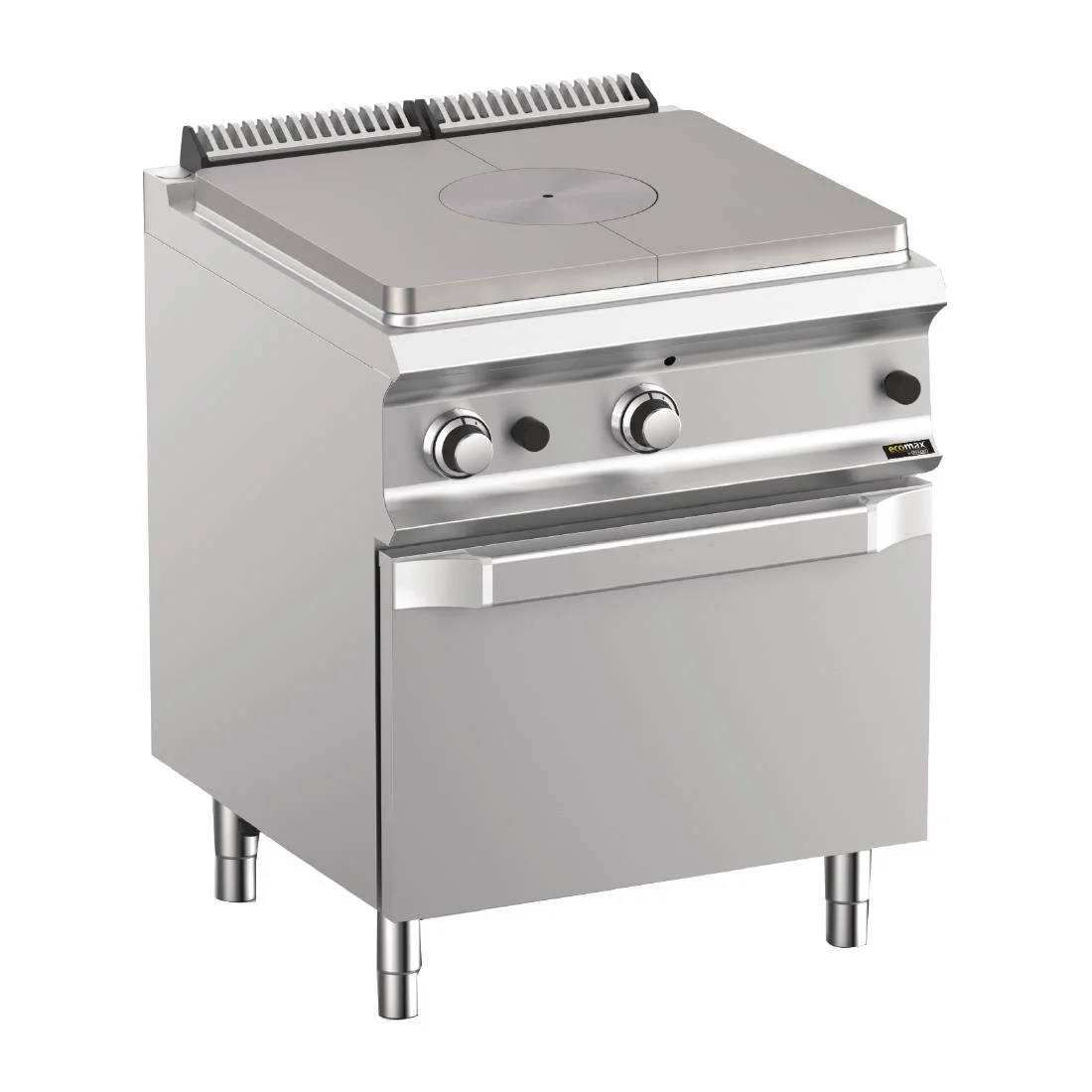 Hobart Ecomax Solid Top Oven Range HETPG77FG