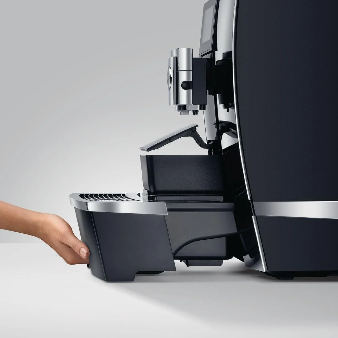 Jura Giga X8 Manual Fill Bean to Cup Coffee Machine Black - Image 9