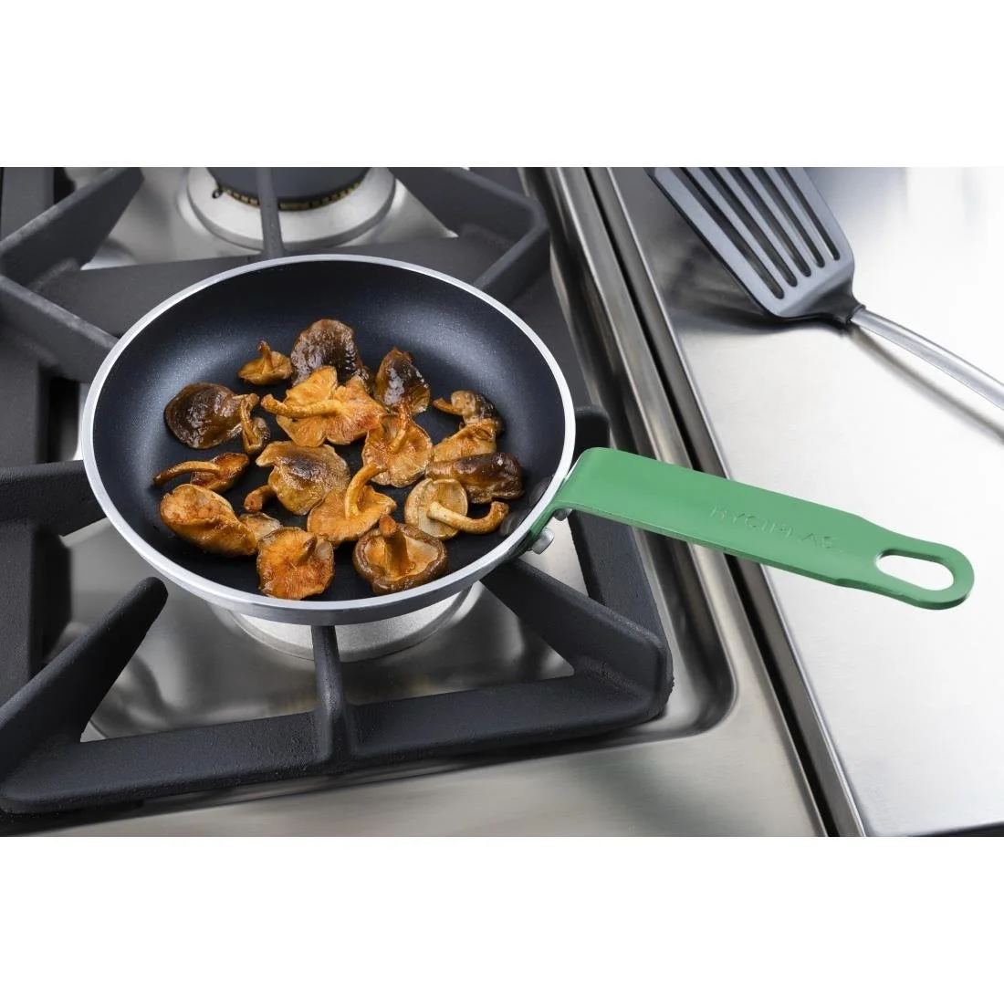 Hygiplas Aluminium Non-stick Teflon Platinum Plus Frying Pan Green 20cm - Image 7