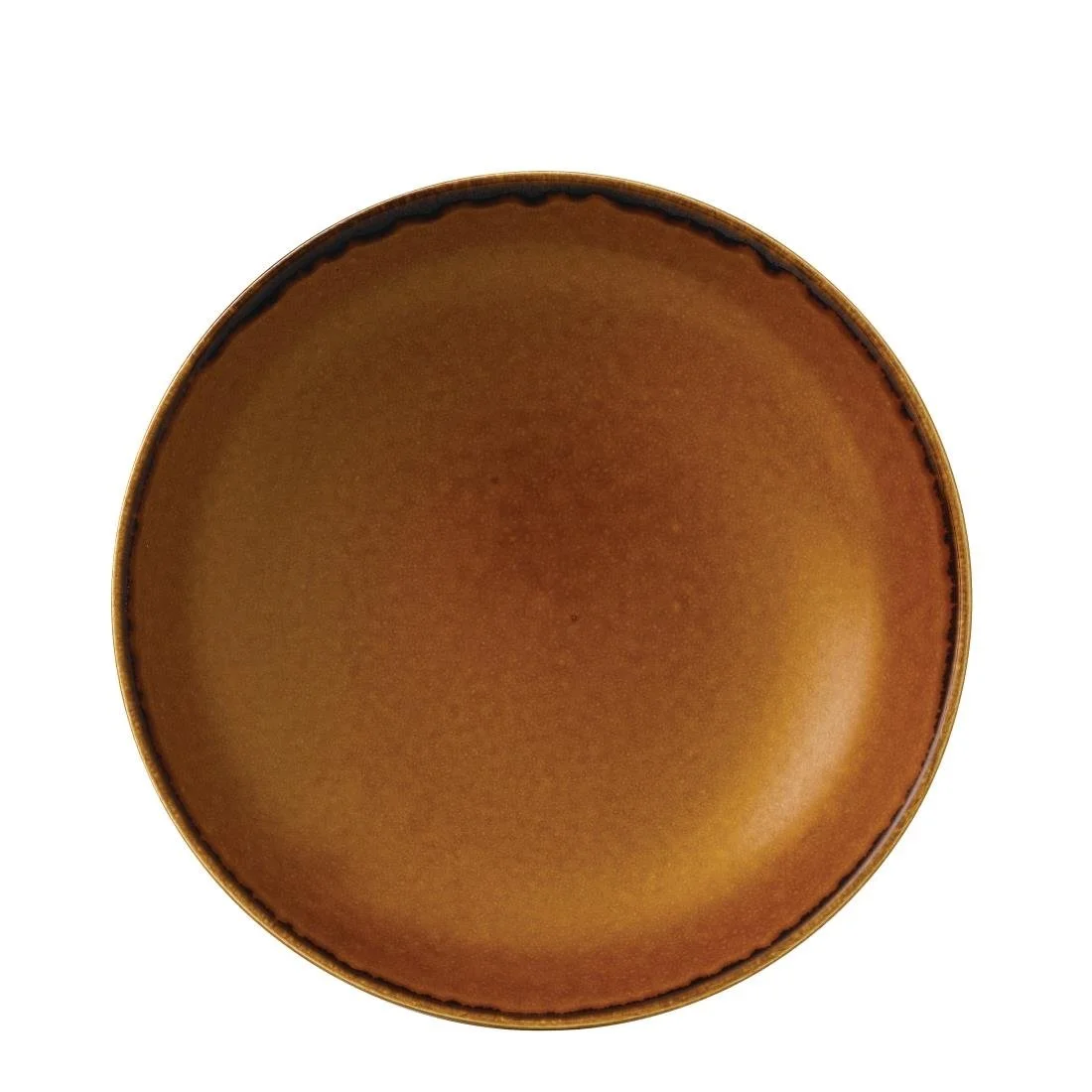 Dudson Harvest Evolve Coupe Bowls Brown 248mm (12 Pack) - Image 1
