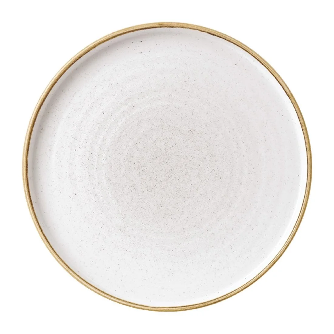 Churchill Stonecast Walled Chefs Plates Barley White 260mm (6 Pack) - Image 1